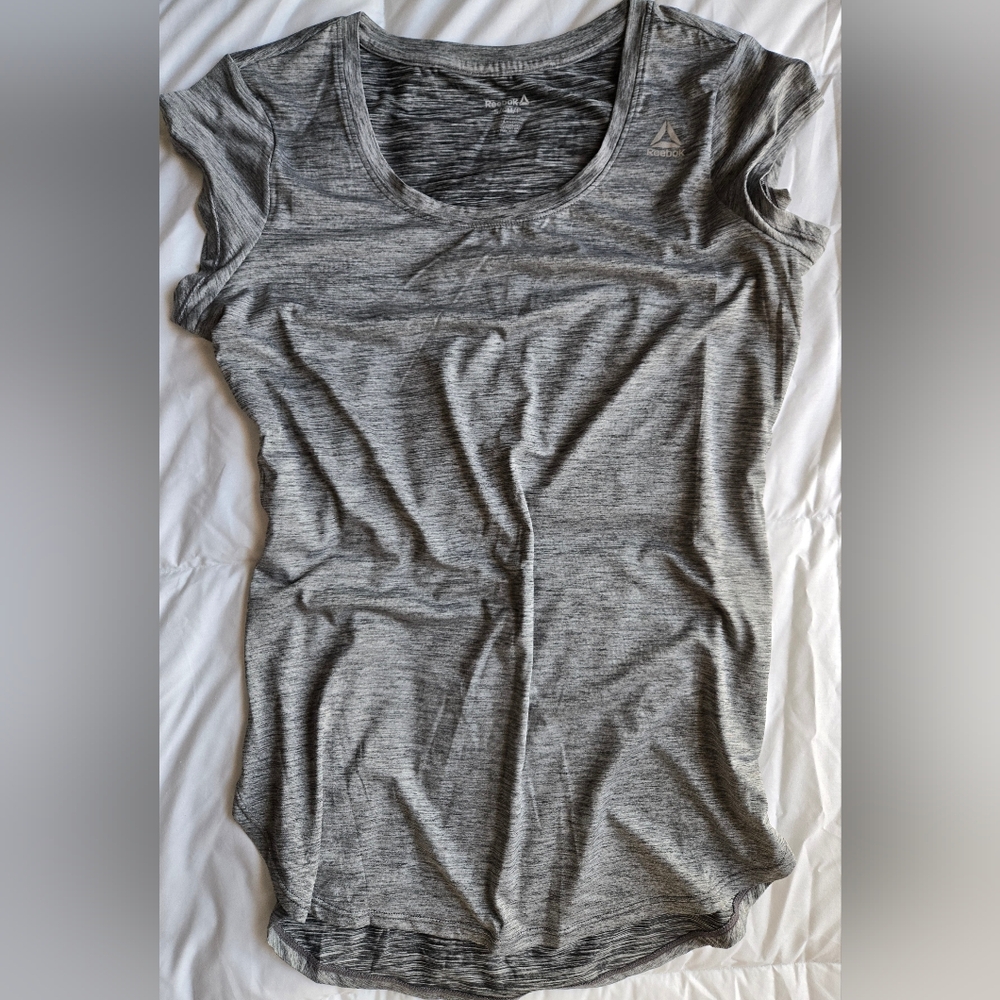 Reebok Charcoal Women's Short Sleeve Tee